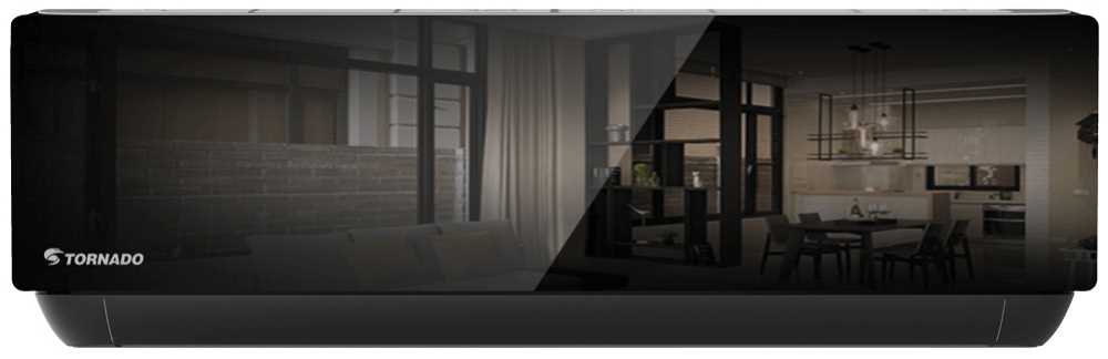 מזגן TORNADO EU 18084BTU דגם SMART-INV-22 X WIFI BLACK טורנדו