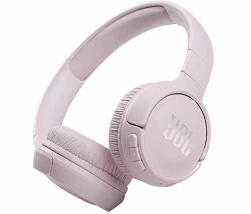 אוזניות JBL Bluetooth דגם TUNE 570BT - ורוד