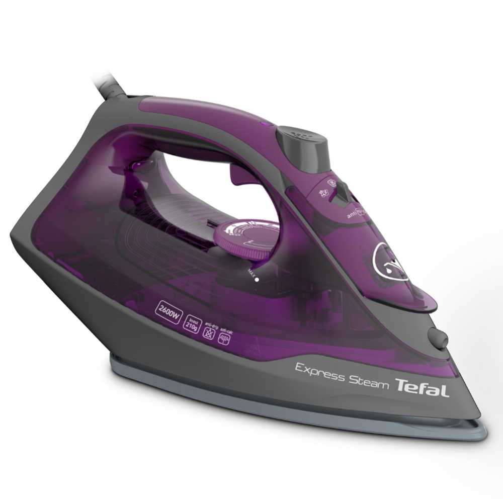 מגהץ אדים TEFAL 2600W דגם FV2843M0 טפאל 