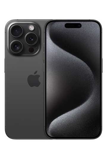 אייפון Apple iPhone 15 PRO 256GB - שחור טיטניום