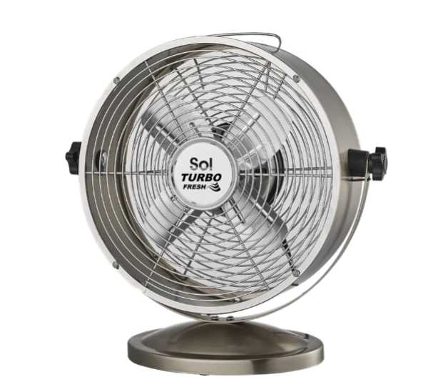 מאוורר שולחני Sol RETRO METAL דגם SL-5303 סול