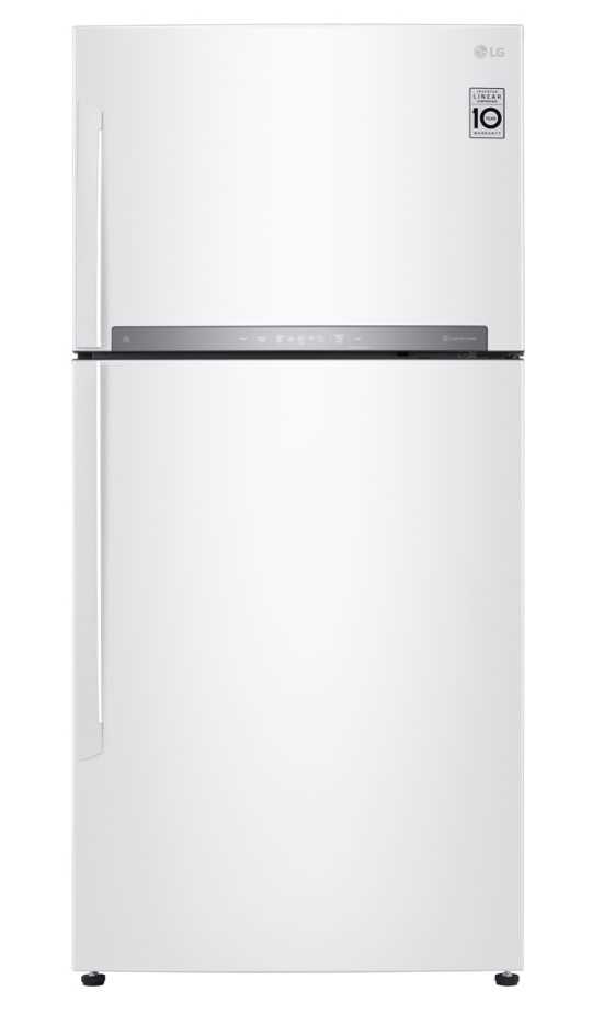 מקרר מקפיא עליון 596 ליטר לבן LG GRM6981W אל ג'י