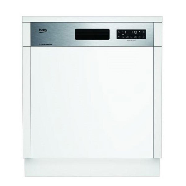 מדיח כלים רחב חצי אינטגרלי 14 מע' כלים Beko DSN28422X בקו