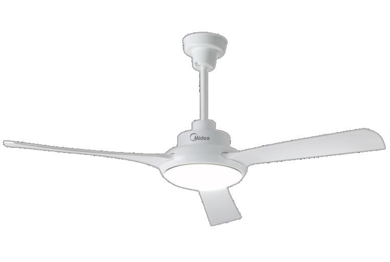 מאוורר תקרה 3 כנפיים לבן MIDEA FC132-DR-W