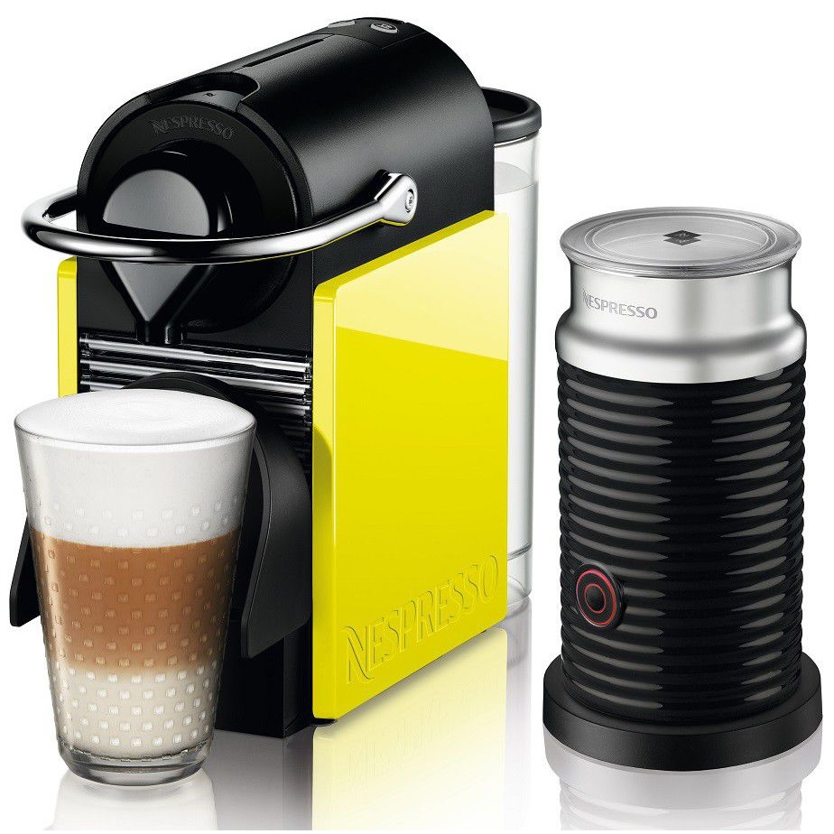 מכונת אספרסו Pixie Clips C60 - BY כולל מקציף Nespresso נספרסו