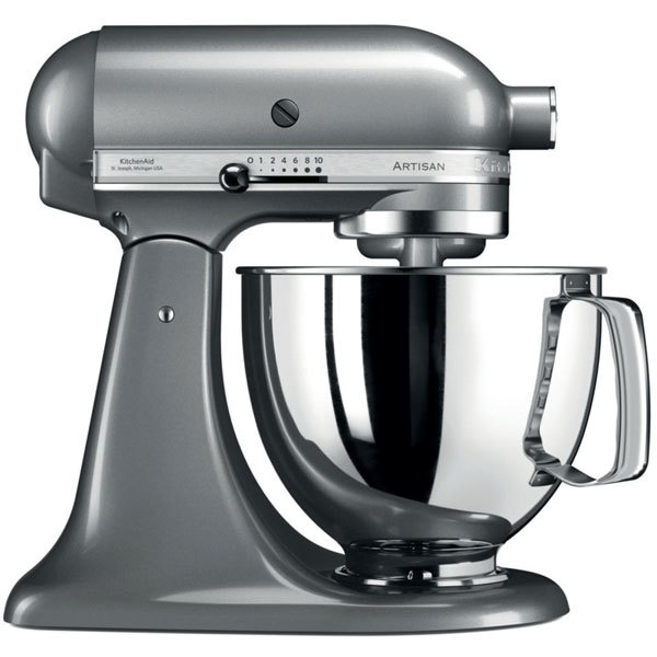 מיקסר מקצועי KitchenAid 5KSM125ECU כסוף קיצ'ינאייד