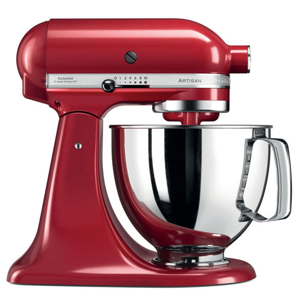 מיקסר מקצועי KitchenAid 5KSM125IER אדום קיצ'ינאייד