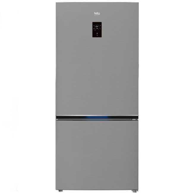 מקרר מקפיא תחתון 590 ליטר Beko RCNE 720E3VZP נירוסטה בקו