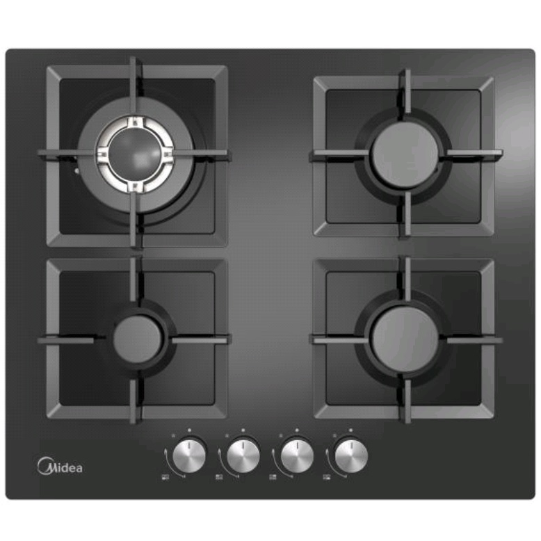 כיריים גז זכוכית Midea 60G40ME007-GFT 6518 שחור