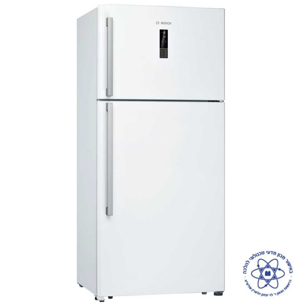 מקרר NF מקפיא עליון 495 ליטר דגם KDN65VW2PL בוש BOSCH