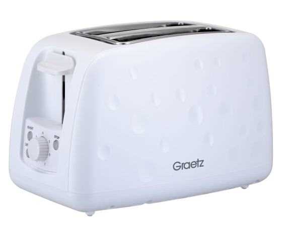 מצנם אוטומטי 2 פרוסות לבן Greatz GR-2060 גרץ