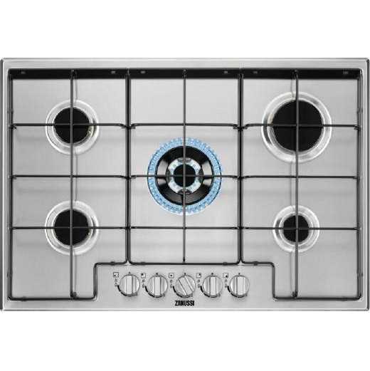 כיריים גז 5 להבות ZGH75524XS נירוסטה ZANUSSI זנוסי