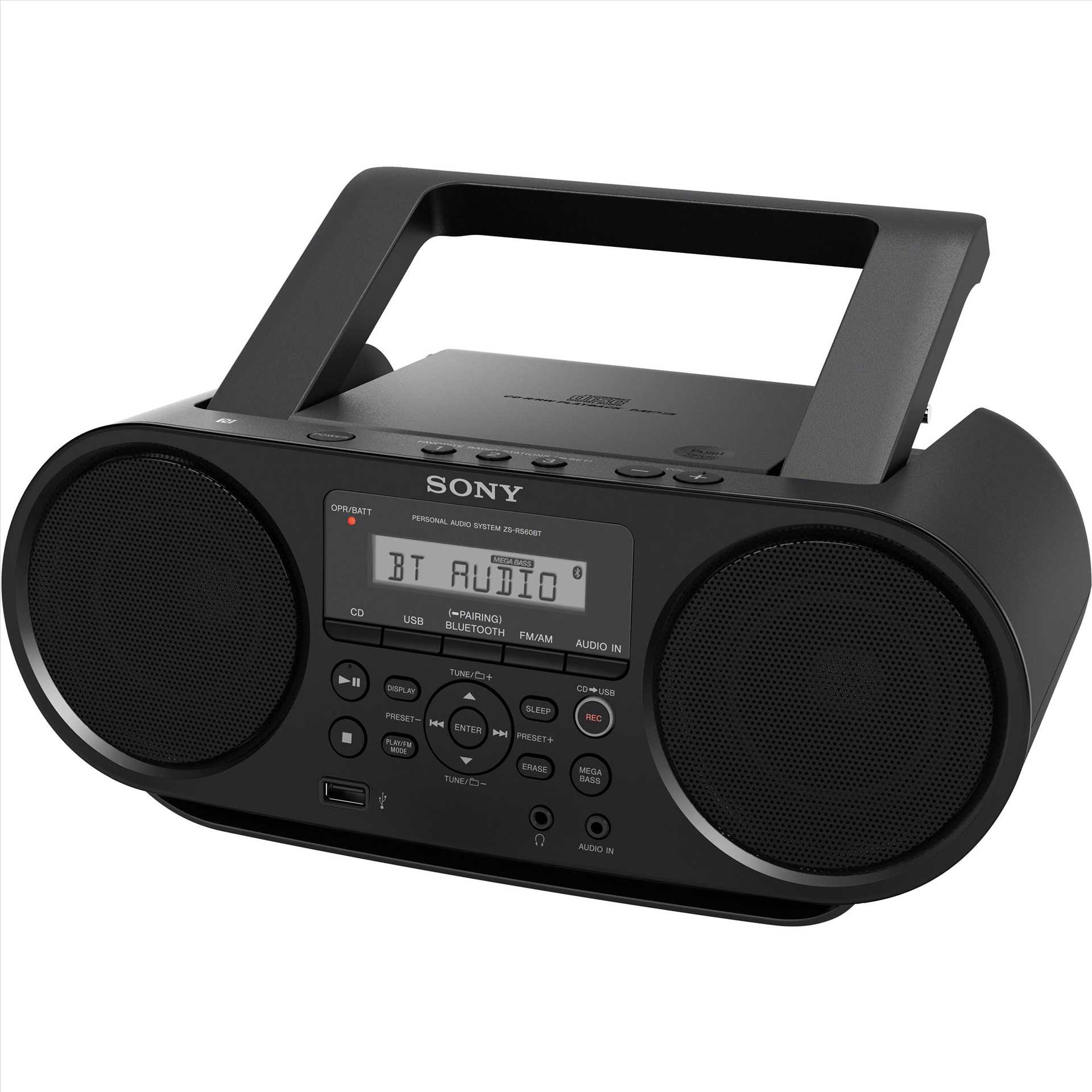 מערכת שמע ניידת Sony ZSRS60BT סוני
