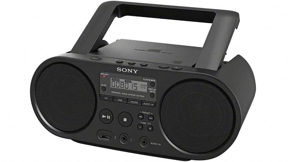 מערכת שמע ניידת Sony ZSPS50B סוני