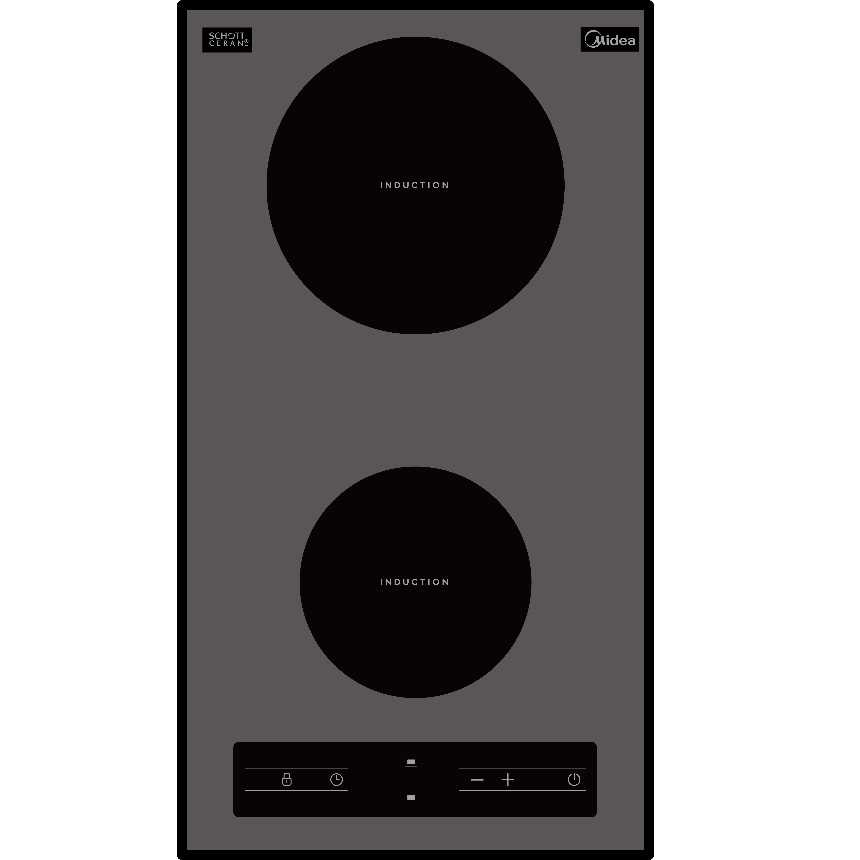 כיריים אינדוקציה 6553 MIDEA MC-ID351