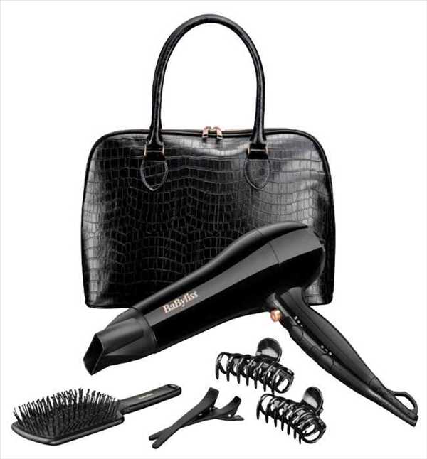 מארז מהודר BA-5737PE כולל מייבש שיער ואביזרים Babyliss בייביליס