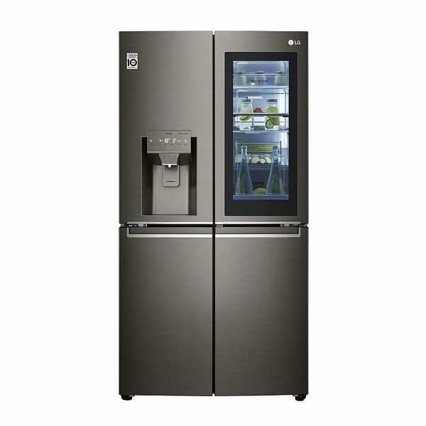 מקרר 4 דלתות 563 ליטר LG דגם GR-X720INS אל.ג'י