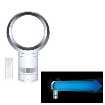 מגבר אוויר Dyson שולחני "AM06 10 + שלט מגבר אוויר Dyson שולחני "AM06 10 + שלט