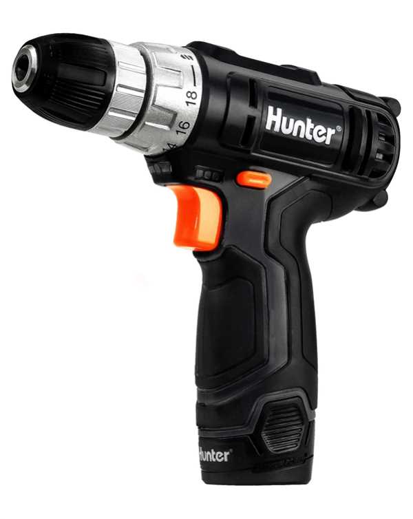 מברגה נטענת 10.8V כולל סוללה Hunter האנטר