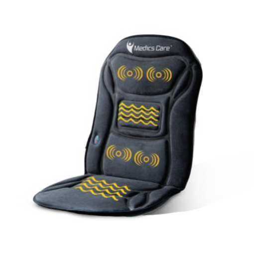 מושב עיסוי חימום ורטט לשיפור זרימת הדם והפגת מתחים Medics Care מדגם MC-2102 מדיקסקייר