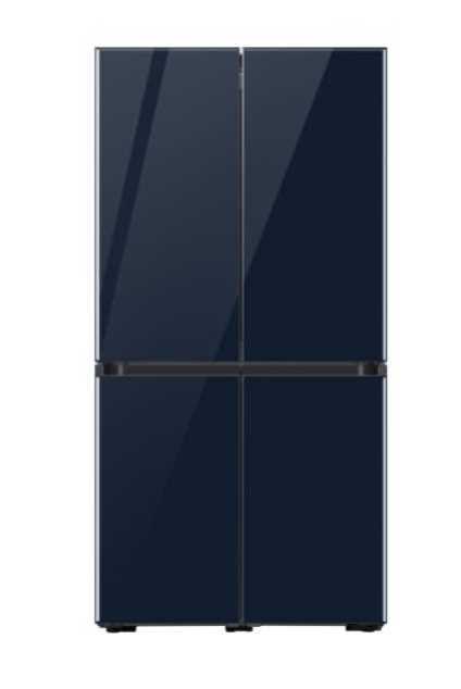 מקרר 4 דלתות 910 ליטר Samsung כחול נייבי דגם RF90A9015blue סמסונג