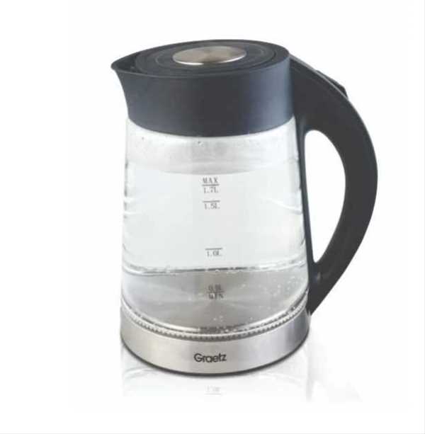 קומקום זכוכית חשמלי GRAETZ דגם JK-9954 גרץ