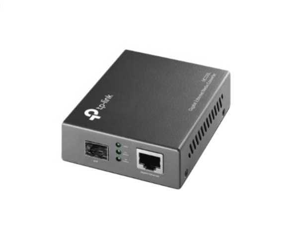 ממיר אופטי SFP-GIGA LAN TP-LINK דגם MC220L 