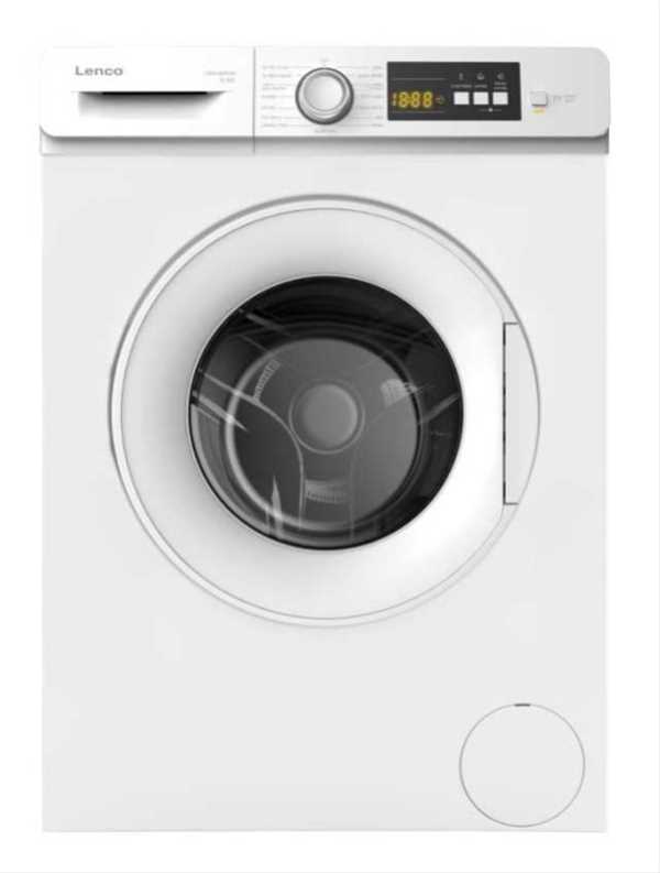 מכונת כביסה פתח חזית 6 קילו 800 סל"ד LENCO דגם LWM-6823W לנקו