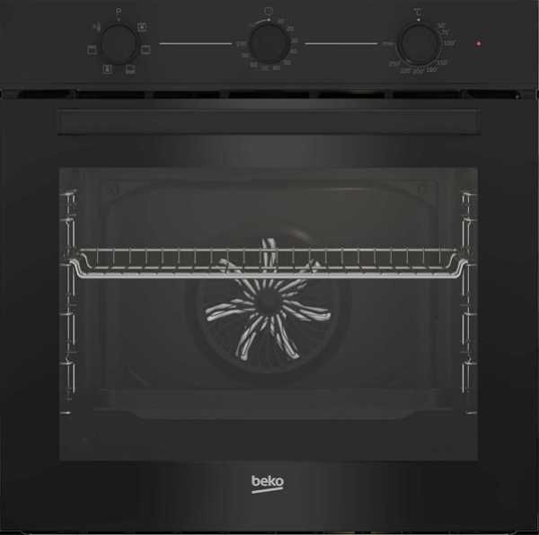 תנור בנוי מכני 72 ליטר זכוכית שחורה BEKO דגם BBIE11100B בקו