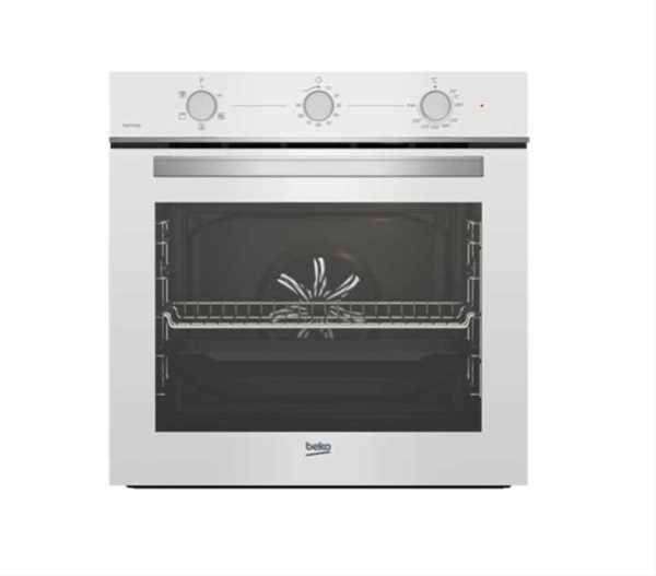 תנור בנוי מכני 72 ליטר זכוכית לבנה BEKO דגם BBIE11100W  בקו