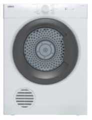 מייבש כביסה 8 ק"ג עם צינור ZANUSSI דגם ZDV806N3WB  זנוסי