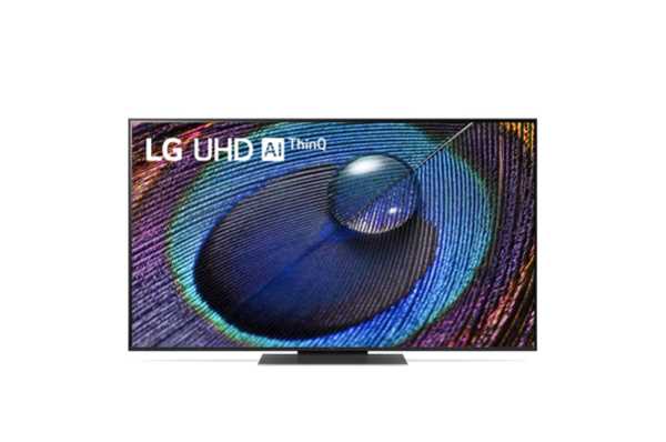 טלוויזיה חכמה 55 אינץ' ברזולוציית 4K LG UHD דגם: 55UR91006LB