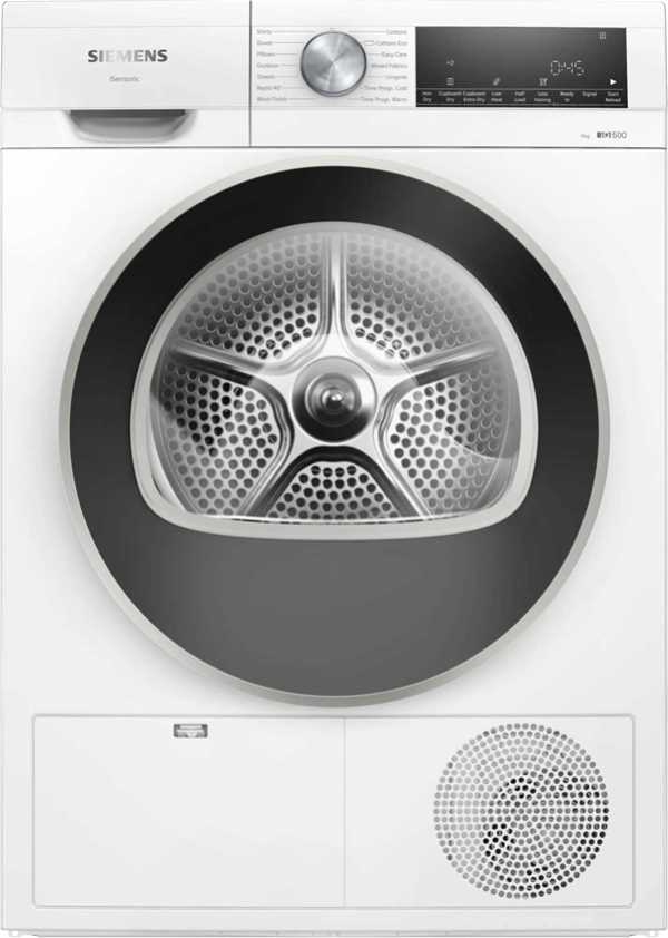 מייבש כביסה HEAT PUMP עם קונדנסור 9 קילו SIEMENS דגם WQ41G29IL סימנס