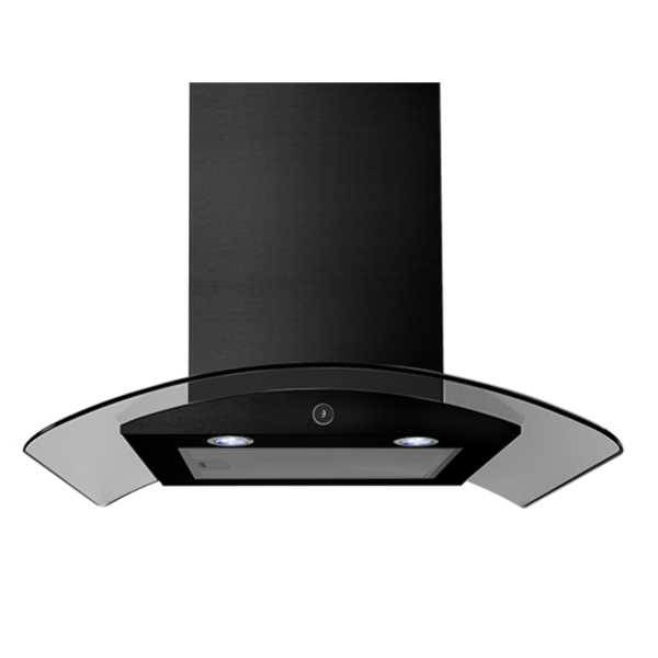 קולט אדים צמוד קיר Midea דגם 60V71/6575 שחור מידאה