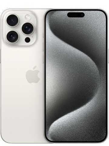 אייפון Apple iPhone 15 PRO MAX 256GB - לבן טיטניום