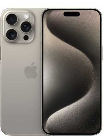 אייפון Apple iPhone 15 PRO MAX 512GB - אפור טיטניום טבעי