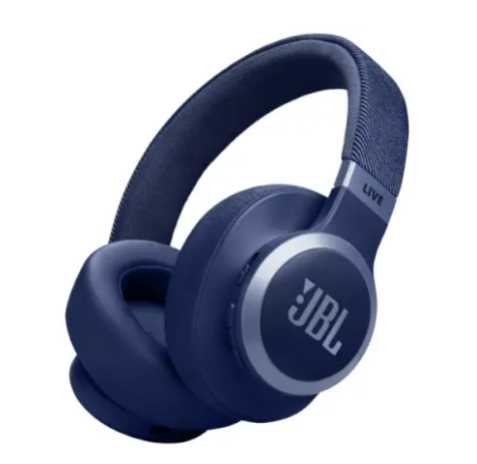 אוזניות קשת אלחוטיות JBL דגם  LIVE 770NC - כחול