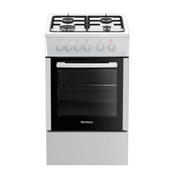 תנור משולב צר לבן Blomberg דגם HGS9020W בלומברג