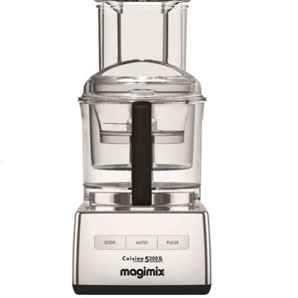 מעבד מזון כרום מבריק Magimix דגם CS5200JCBXL מג'ימיקס