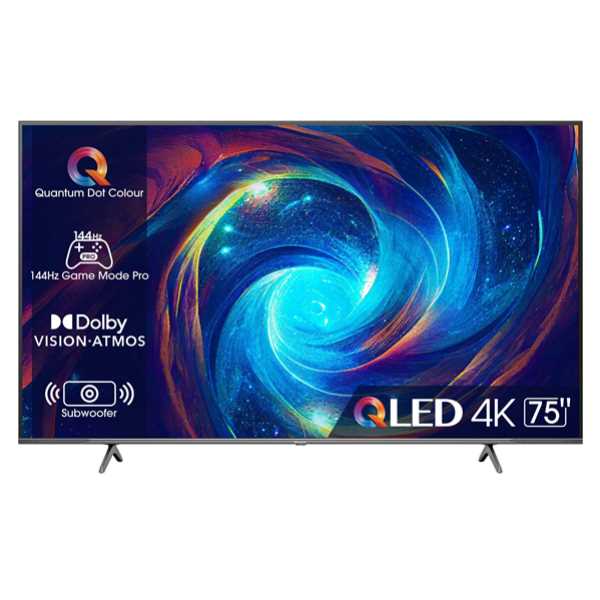מסך HISENSE 4K QLED 75" SMART דגם 75E7KQ PRO