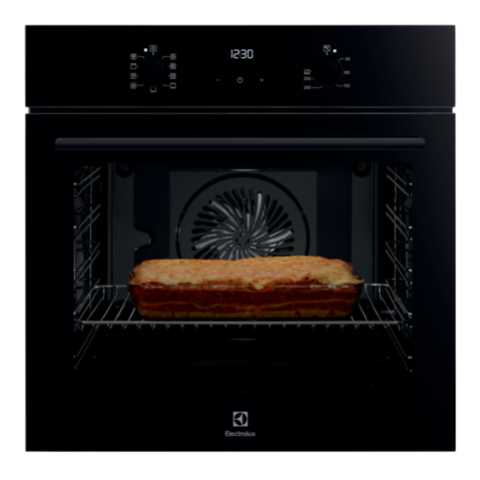 תנור בנוי זכוכית שחורה Electrolux דגם EOH6423K אלקטרולוקס