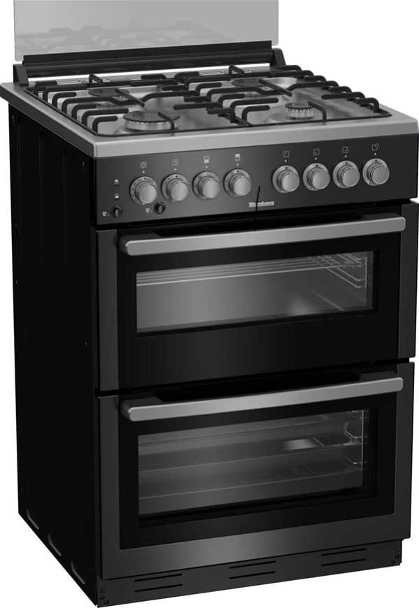 תנור משולב דו-תאי שחור Blomberg דגם HGW8133B בלומברג