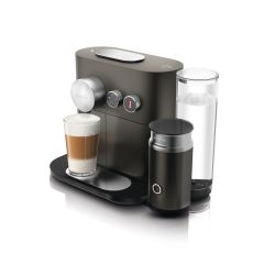 מכונת קפה Nespresso Expert & milk עם מקציף חלב מובנה בצבע שחור דגם D85 מכונת קפה Nespresso Expert & milk עם מקציף חלב מובנה בצבע שחור דגם D85