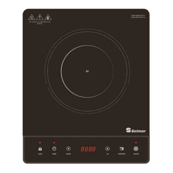 כירה אינדוקציה יחידה דיגיטלי SELMOR 3000W דגם SE-7121 סלמור