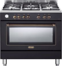 תנור משולב מפואר 90 ס"מ DELONGHI דגם NDS951 צבע שחור פחם תנור משולב מפואר 90 ס"מ DELONGHI דגם NDS951 צבע שחור פחם