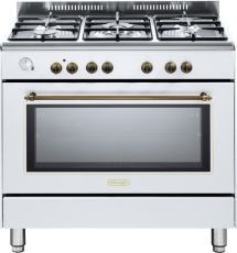 תנור משולב מפואר 90 ס"מ DELONGHI דגם NDS951 צבע לבן תנור משולב מפואר 90 ס"מ DELONGHI דגם NDS951 צבע לבן