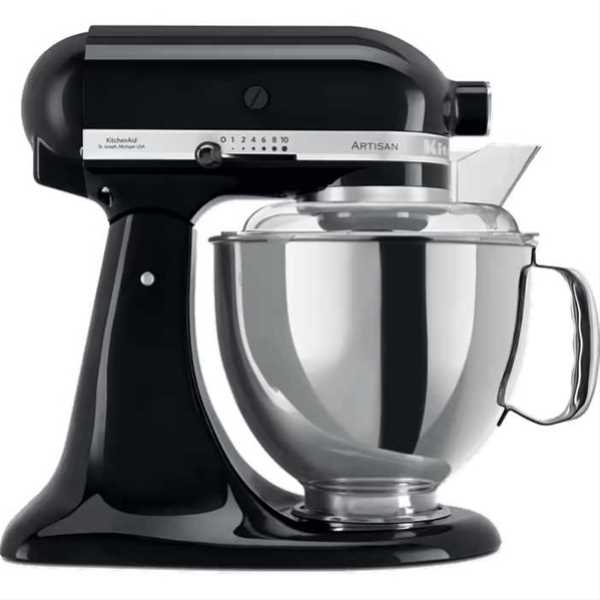 מיקסר KITCHENAID דגם 5KSM175EOB שחור מבריק קיצ'נאייד 