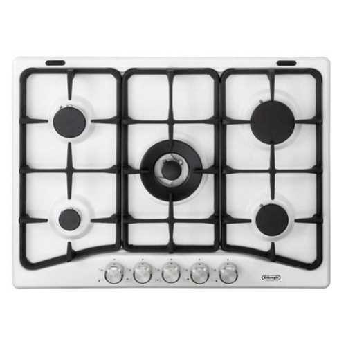 כיריים גז 5 להבות Delonghi דגם NDG82W דלונגי לבן