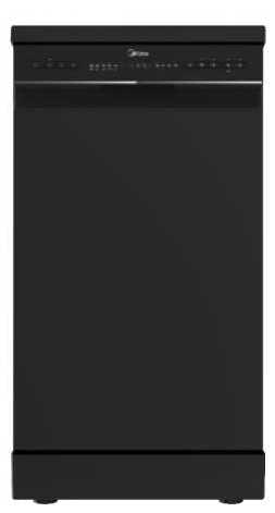 מדיח כלים צר MIDEA דגם WQP8-W7634C-B 6472 שחור מידאה