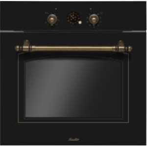 תנור בנוי רטרו SAUTER דגם RUSTIC-4020B שחור סאוטר